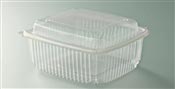 Microwave container with lid hinge 1500 grs