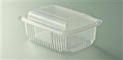 Microwave tray with hinged lid 750 grs