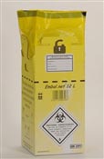 DASRI infectious waste box 12 L standard NFX 30507 Pack of 10