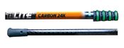 Telescopic pole nLite carbon 24K 4 elements 6m