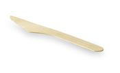 Disposable knife biodegradable wood 165 mm the 1000