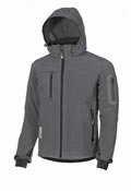 Softshell jacket Work Upower gray metropolis