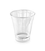 Jar mouthing crystal glass flared 15cl