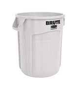 Round 38L Rubbermaid raw container white