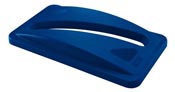 Blue lid Rubbermaid Slim Jim