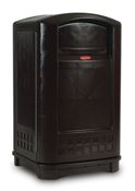 Landmark Rubbermaid Black Waste Bin