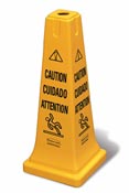 Cone Rubbermaid Safety Warning