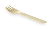 Disposable fork biodegradable wood 165 mm the 1000