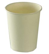 Hot drink cup 24 cl white cardboard 50 pack