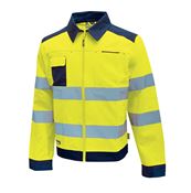 Glare yellow hi-vis jacket