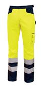 Light yellow high visibility trousers