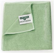 Microfiber cloth green Unger MICROWIPE 2000 pack 10