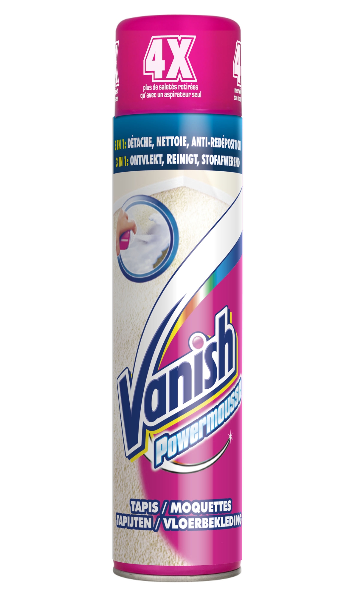 Vanish détachant moquette textile: Reckitt Benckiser - Voussert