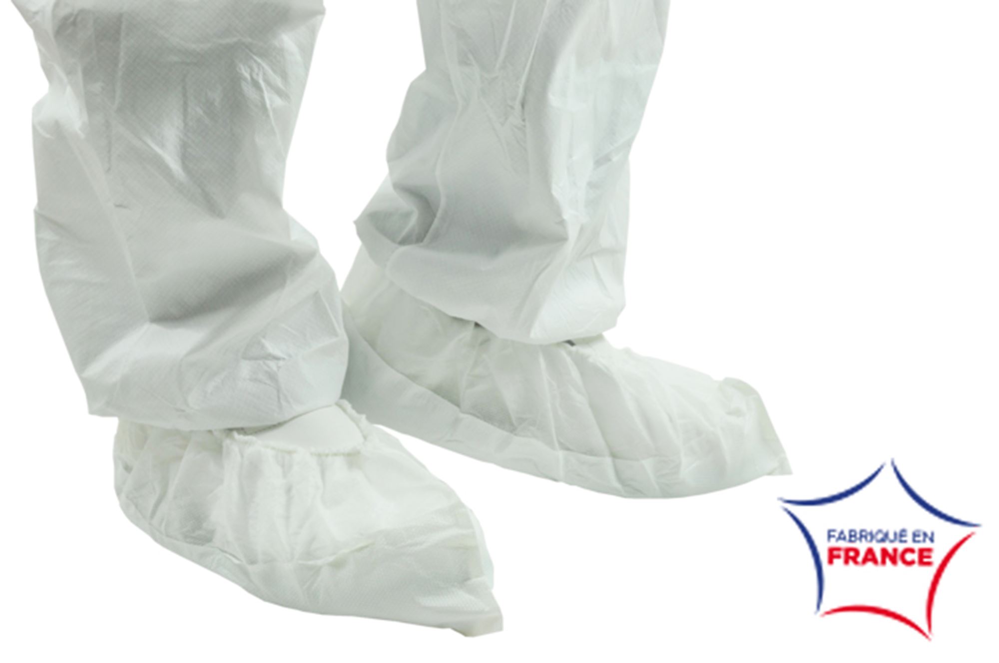 White overshoe with white sole the 400