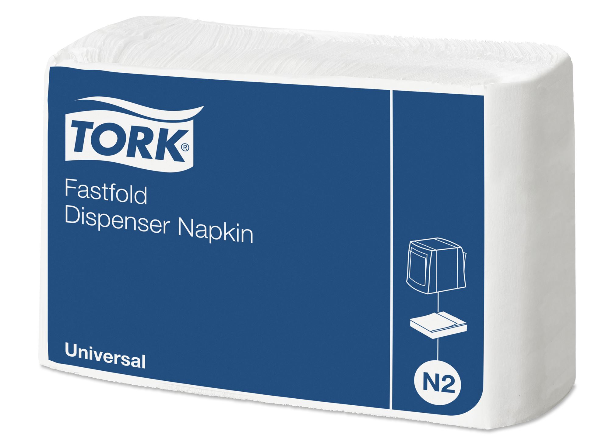 Салфетки tork (система n2) fastfold, комплект 36шт 25x30, 250шт белые, (диспенсер 601679) 10903 (9011111109033)