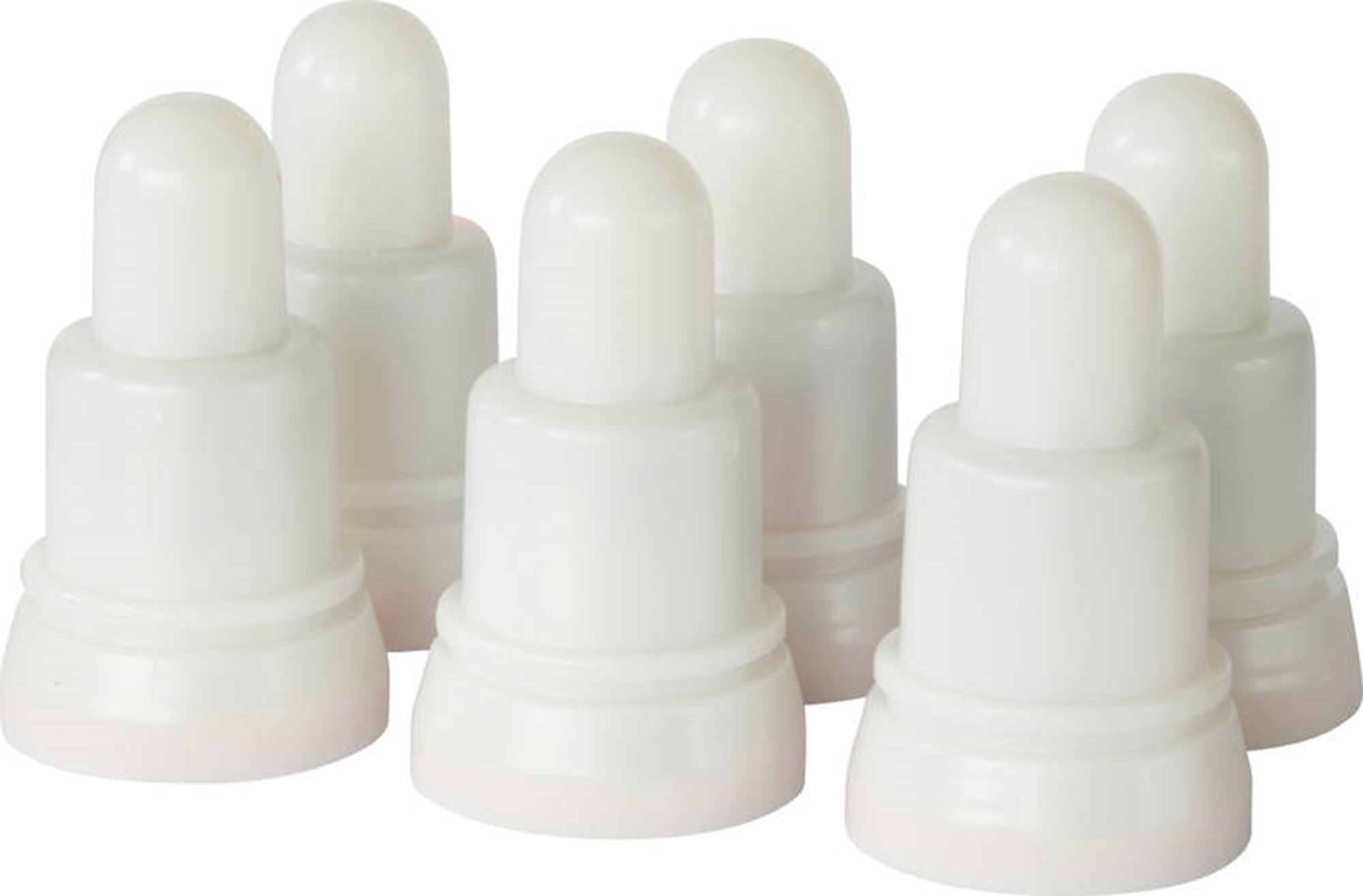 Kit of 6 rechargeable LED candles