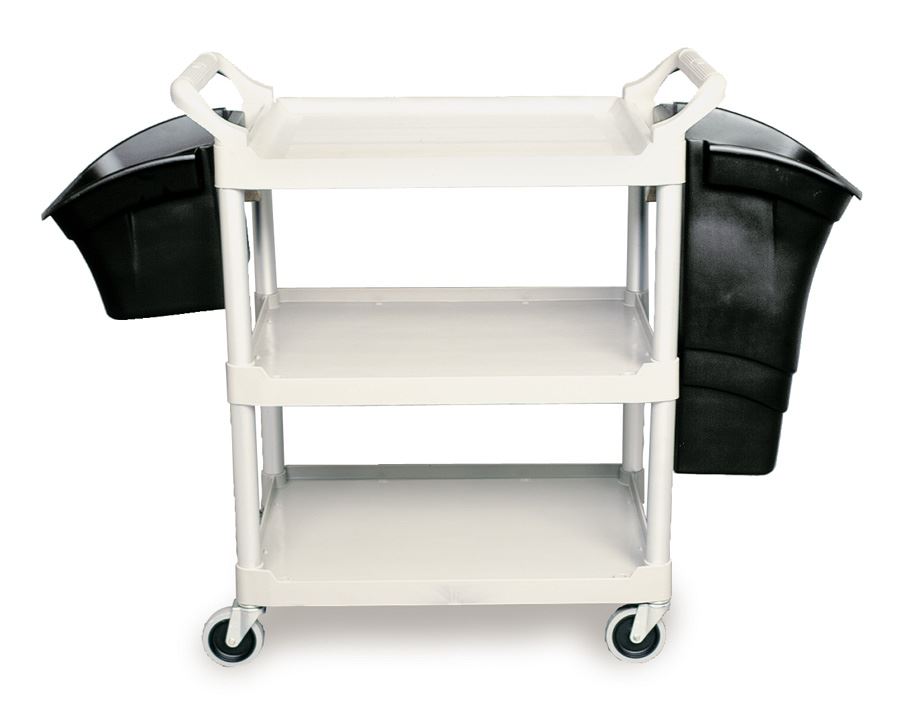 Rubbermaid X-TRA Room Service Cart with Doors - Hotel Supplies Online