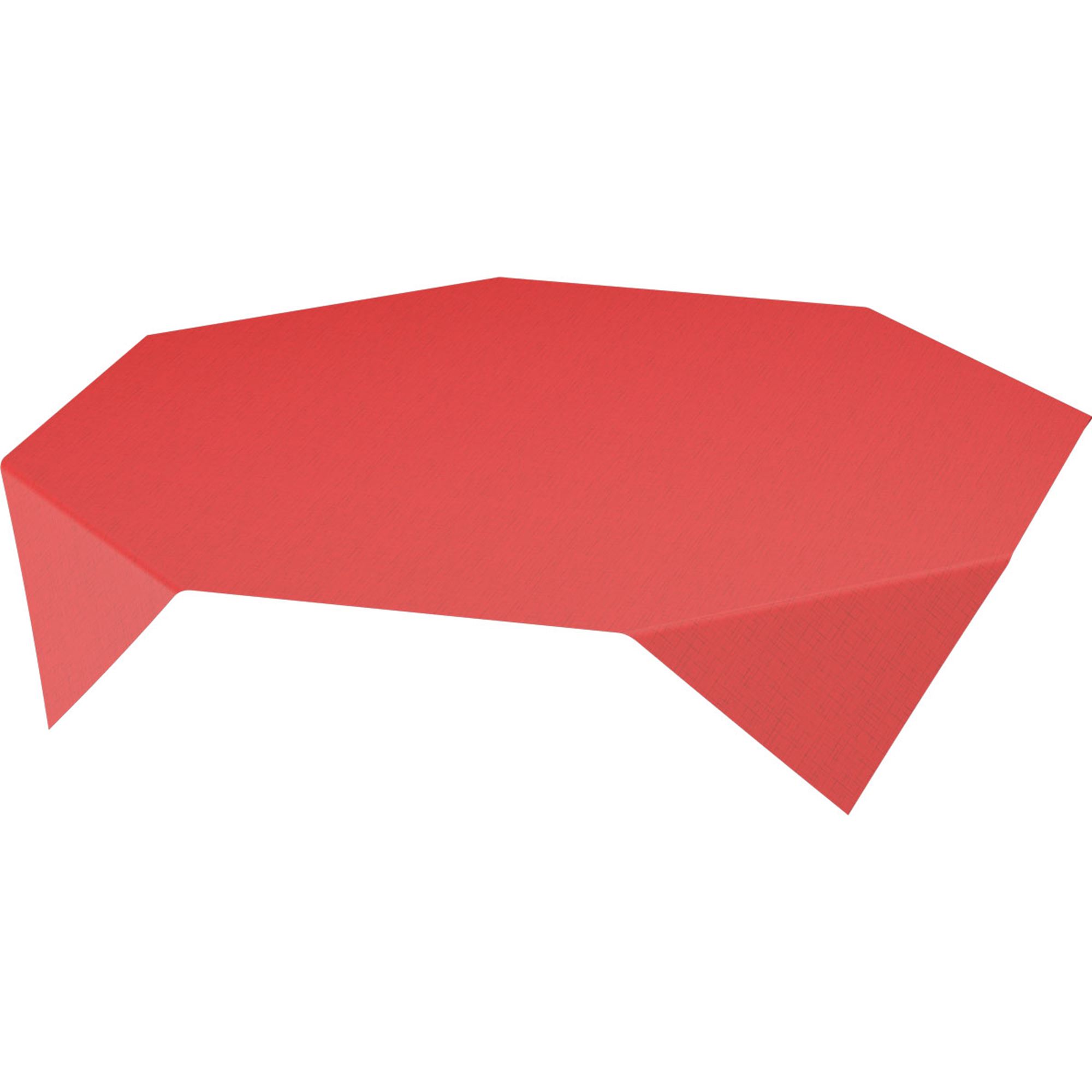 183104 - Dunisilk tablecloth 84 x 84 cm red Linnea