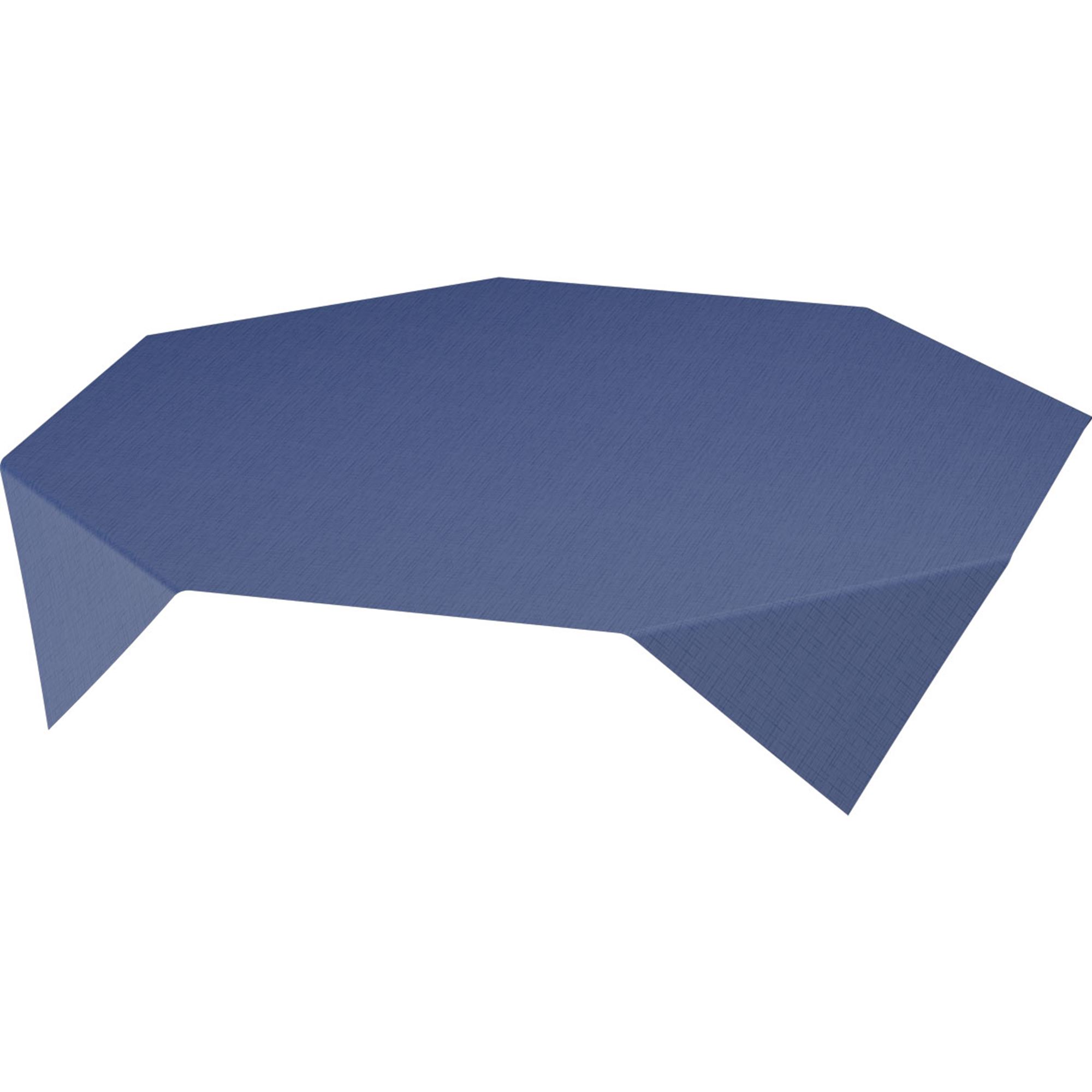 183108 - Dunisilk tablecloth 84 x 84 cm dark blue Linnea