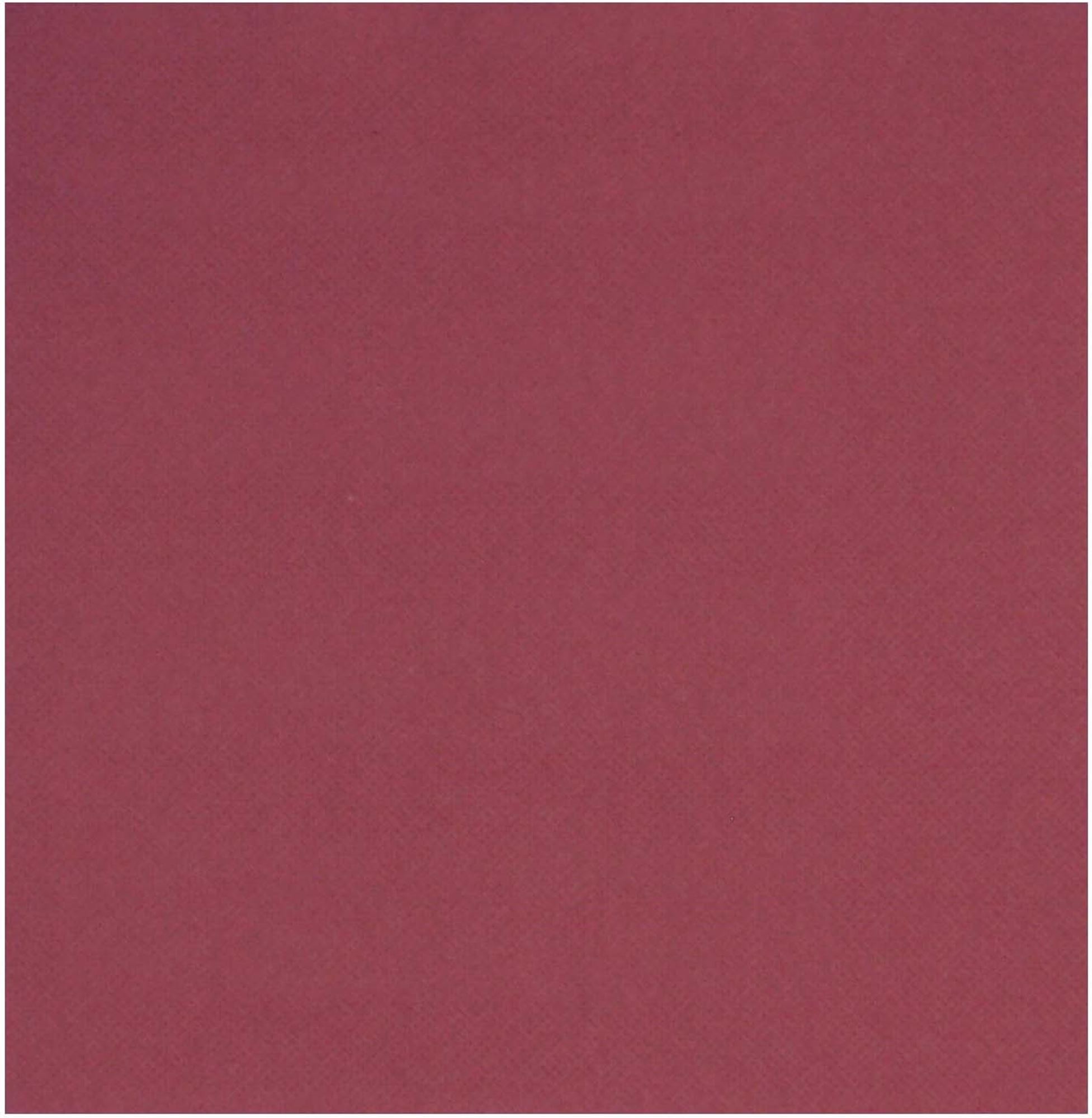 190096 - Paper napkins, 38x38cm, burgundy, pack of 40