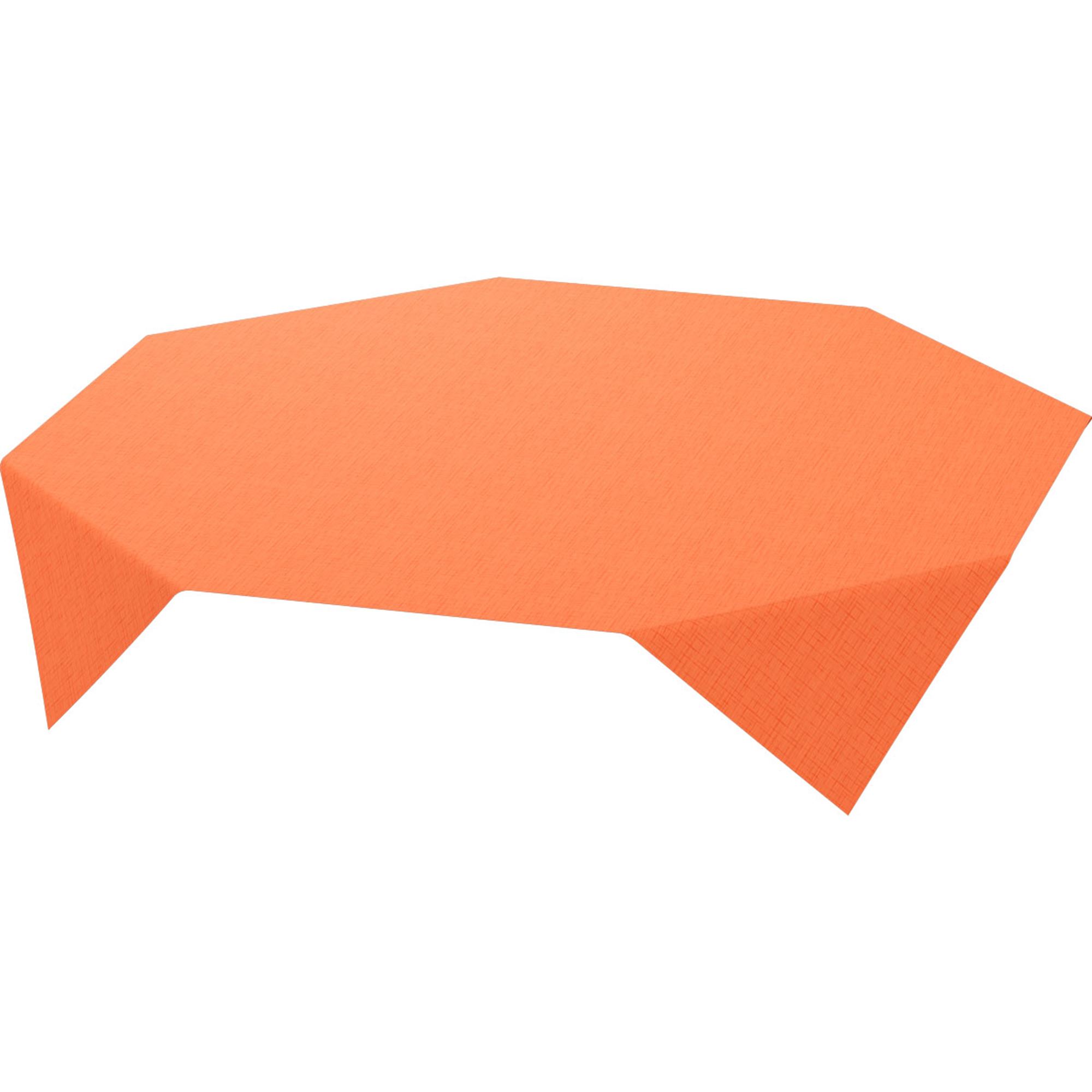 199273 - Dunisilk tablecloth 84 x 84 cm orange Linnea