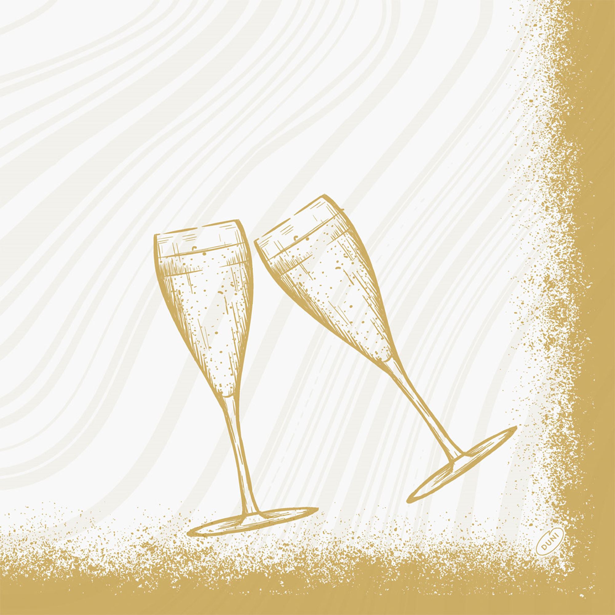 211610 - Dunisoft party napkin, cream color, 40x40 cm, by 360