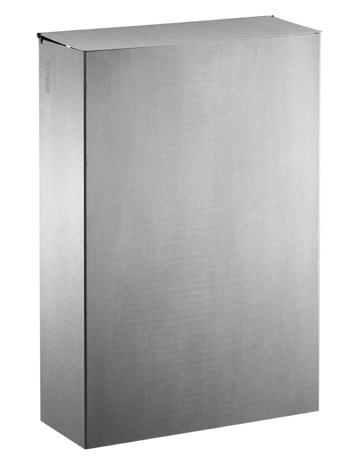 POUBELLE MURALE STAINLESS