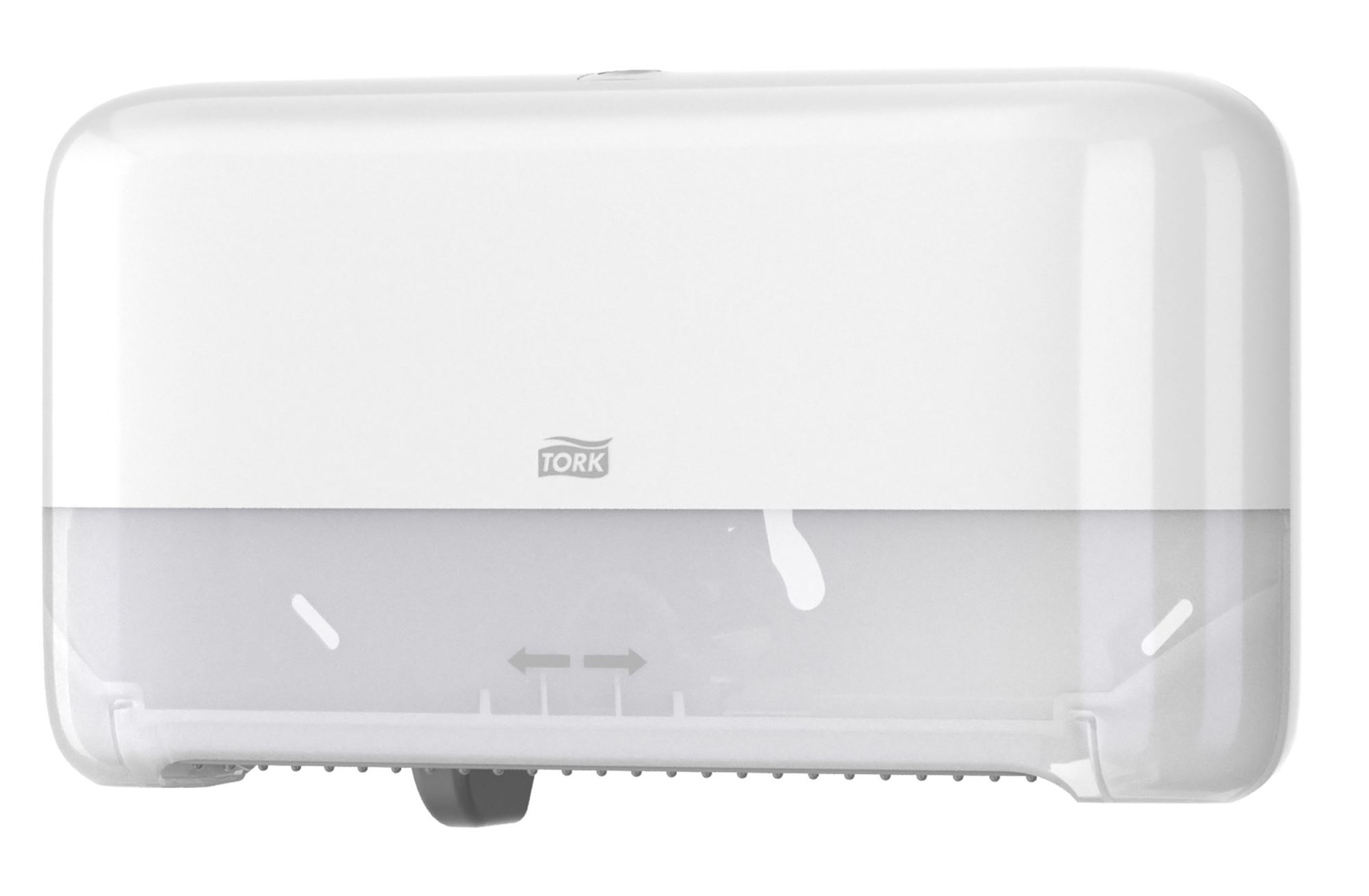 Tork T7 Optiserve Compact White Dispenser