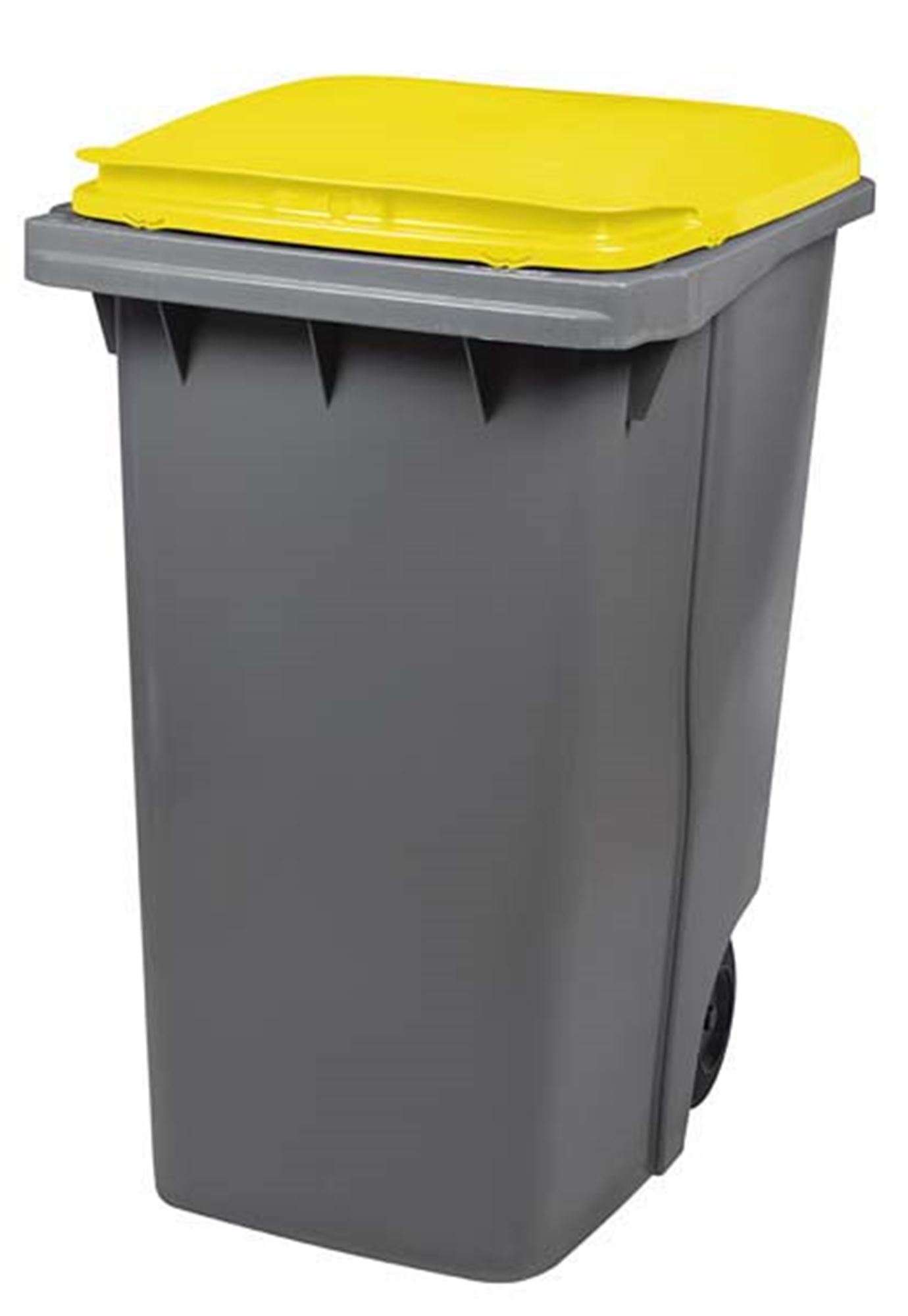 Waste container 340 liters yellow lid - Voussert