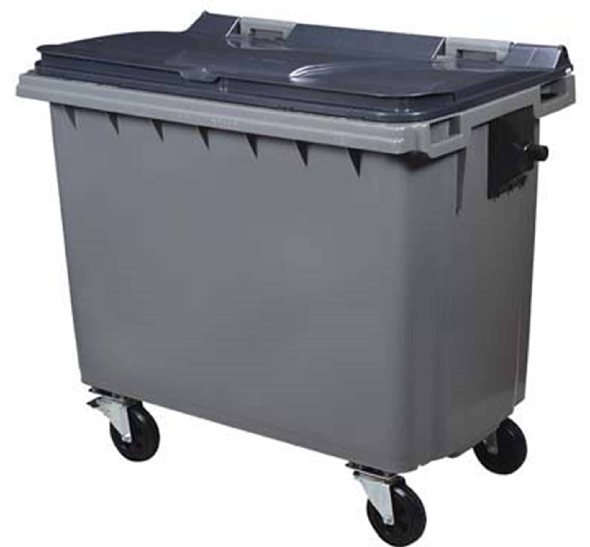 waste container 4 wheels 660 liters promo