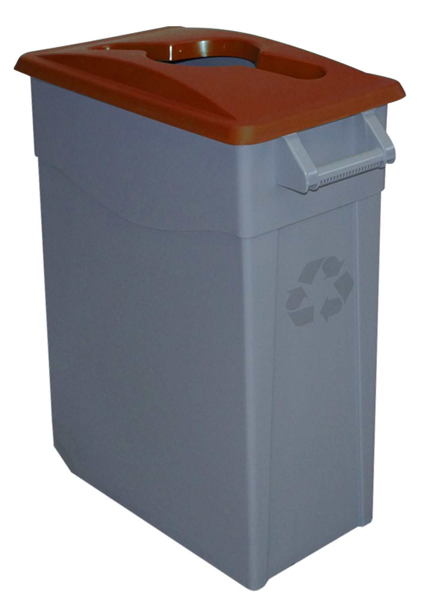 60623236 - 65L brown recycling bin