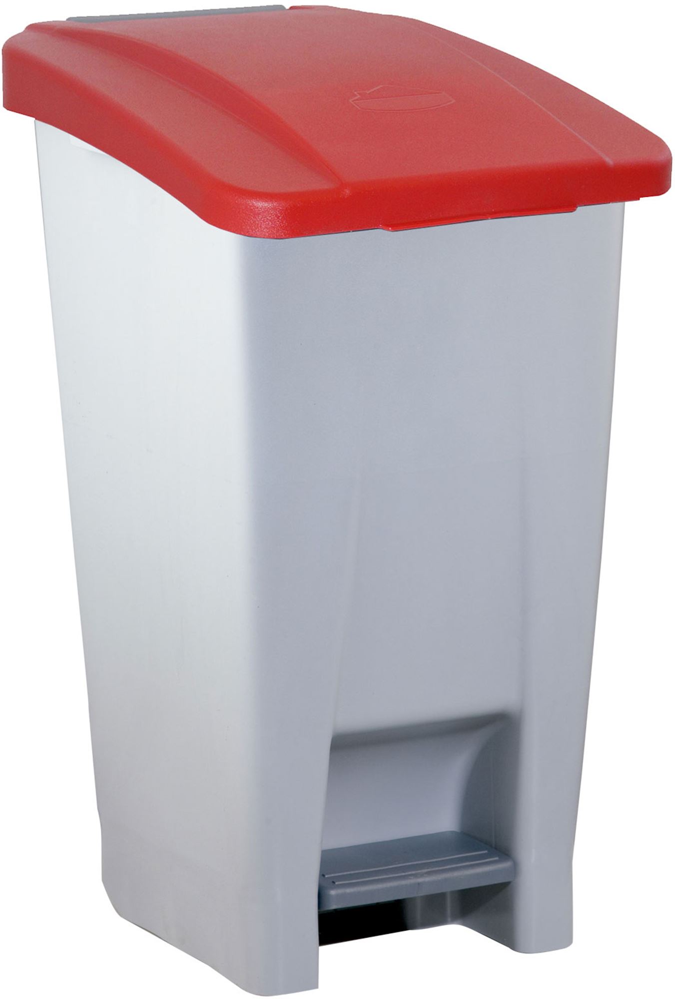 60623309 - 60-litre kitchen bin with red lid