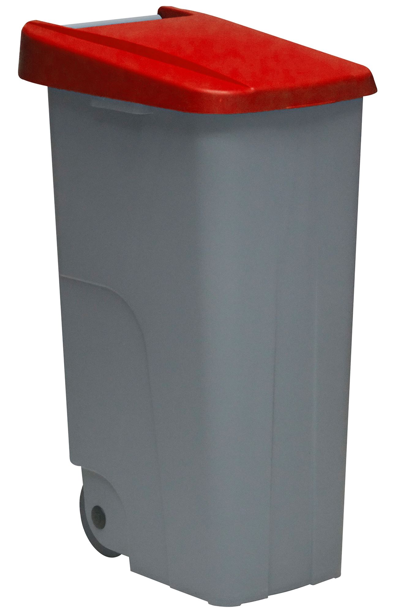60623459 - 110L red recycling bin