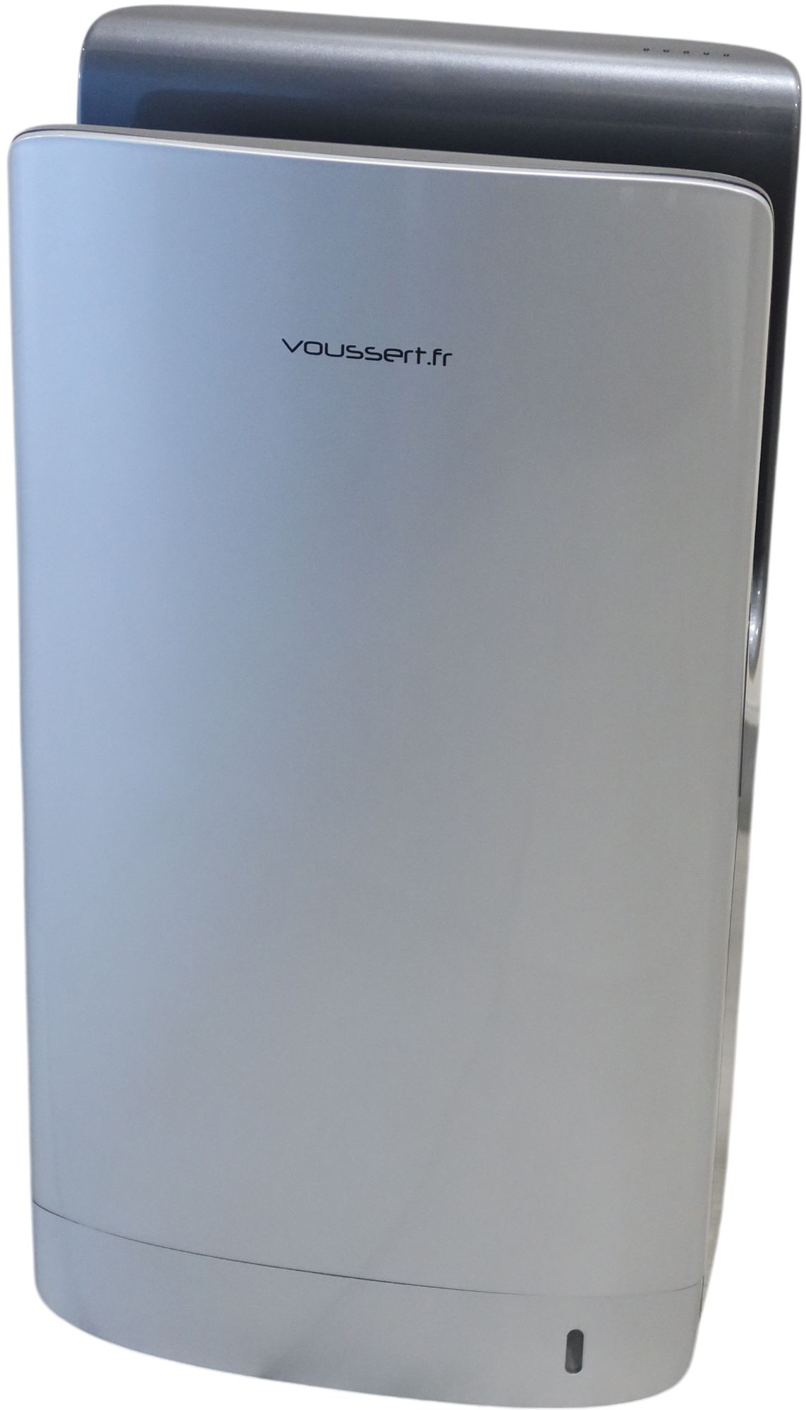 Slim pulsed air hand dryer