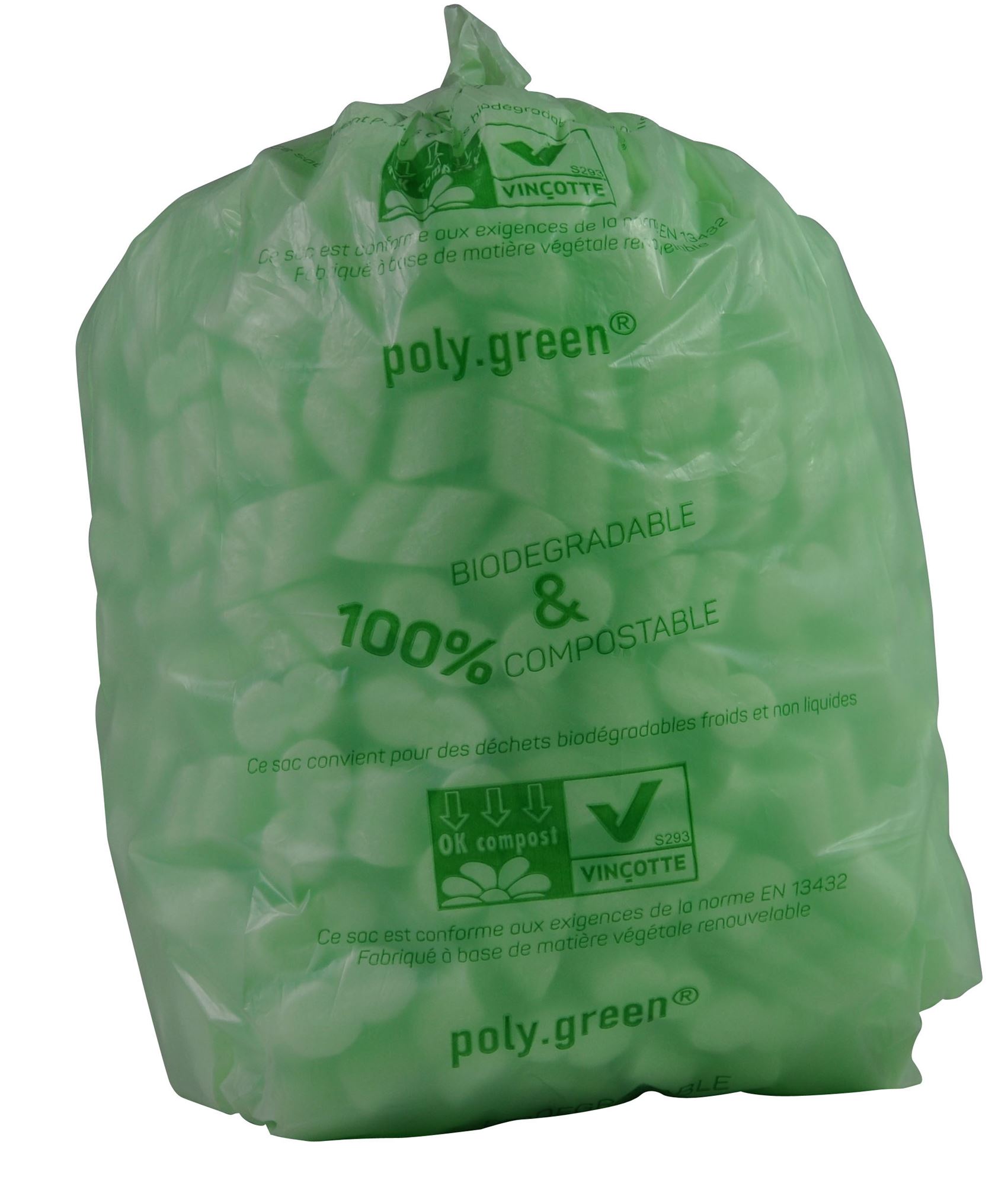 sticker Recycle Must Biodegradable waste bin 10 liter