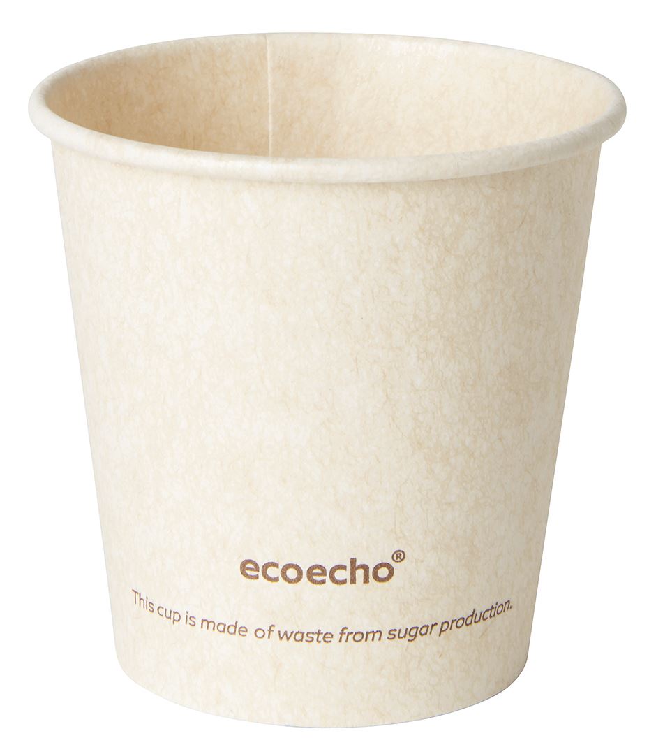 Biodegradable coffee cup promo