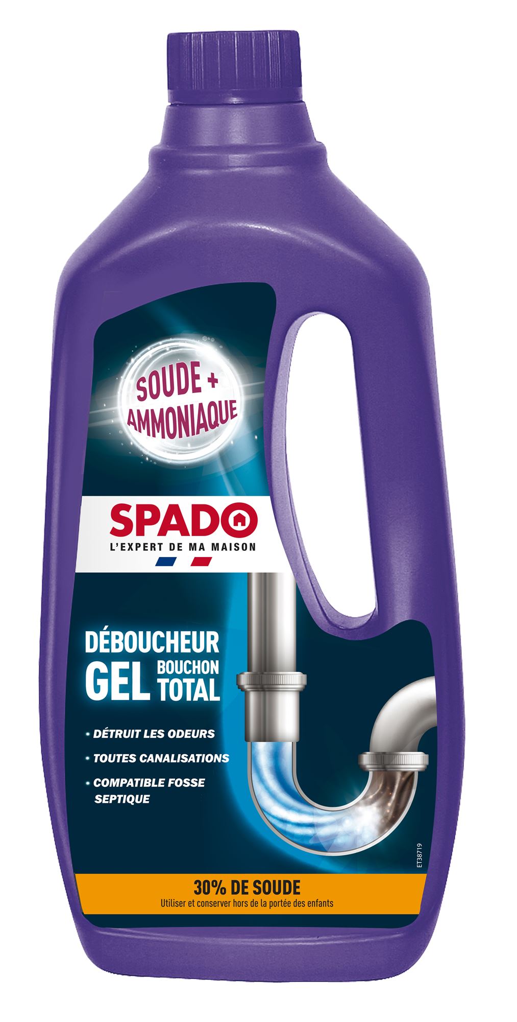 Pack Gel Déboucheur Canalisation Express 1L + Gel Entretien