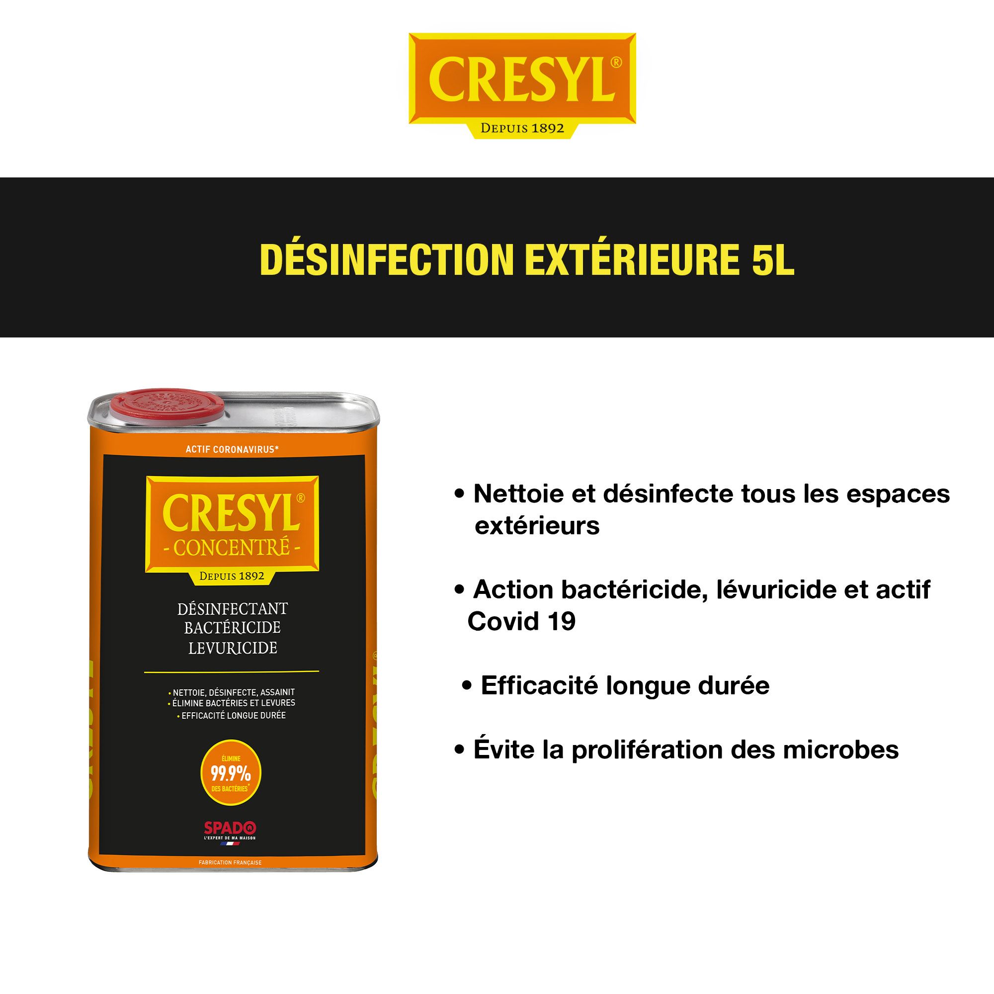 SPADO CRESYL DESINFECTANT 5 L