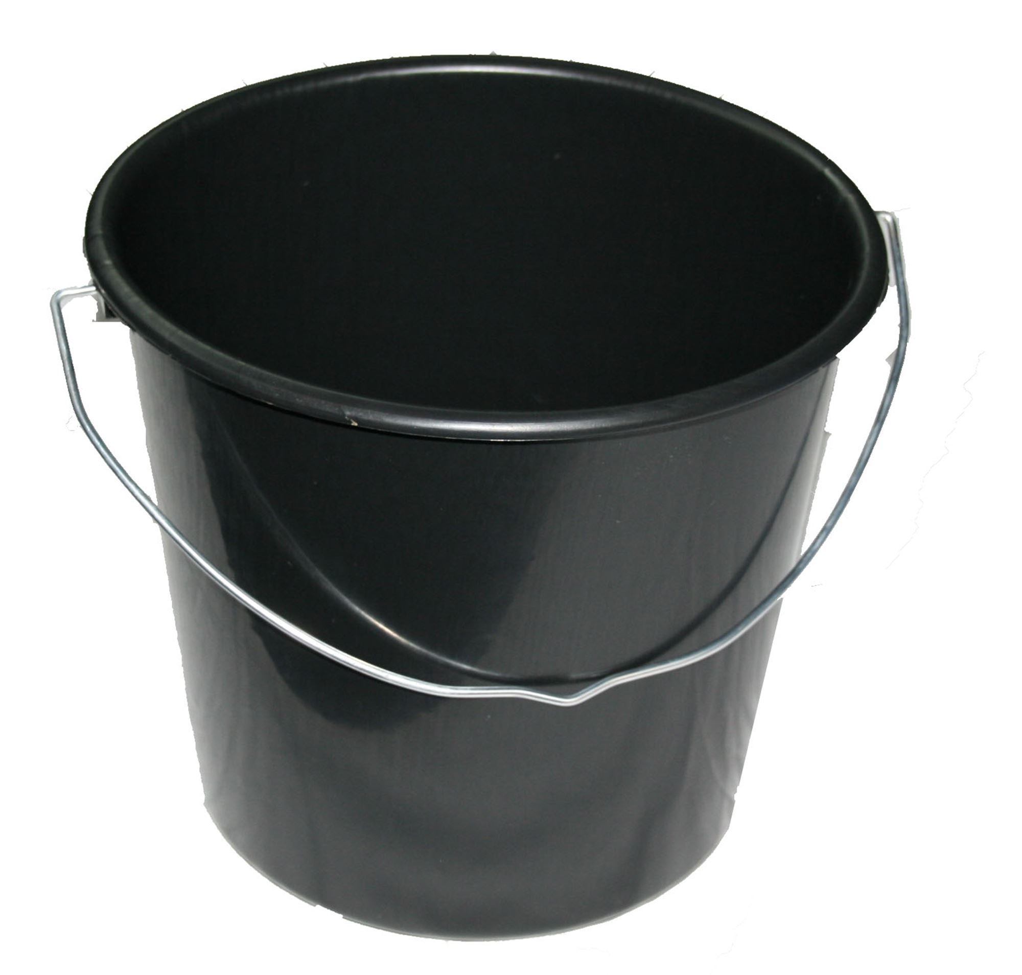 Round bucket plastic household 12 liters