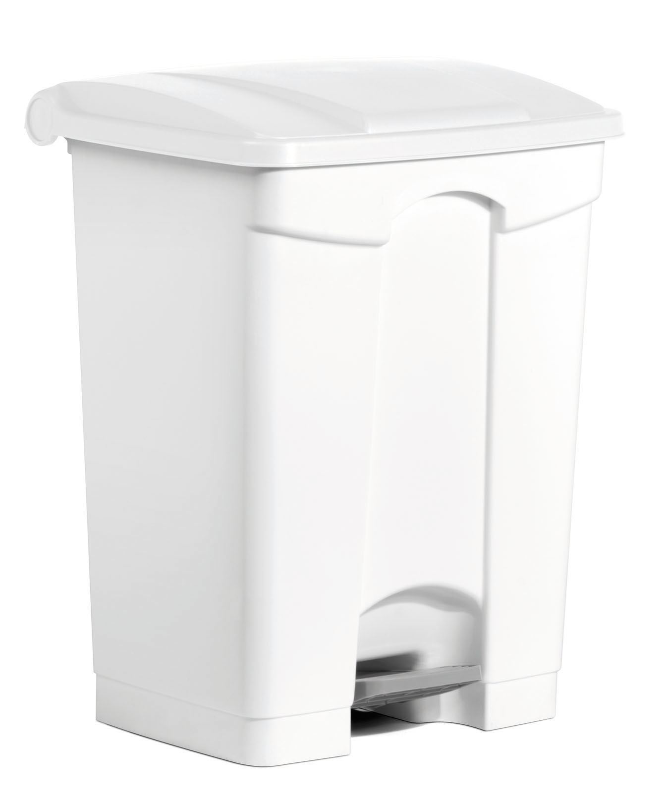 Haccp kitchen trash can 70 liters white with pedal Voussert