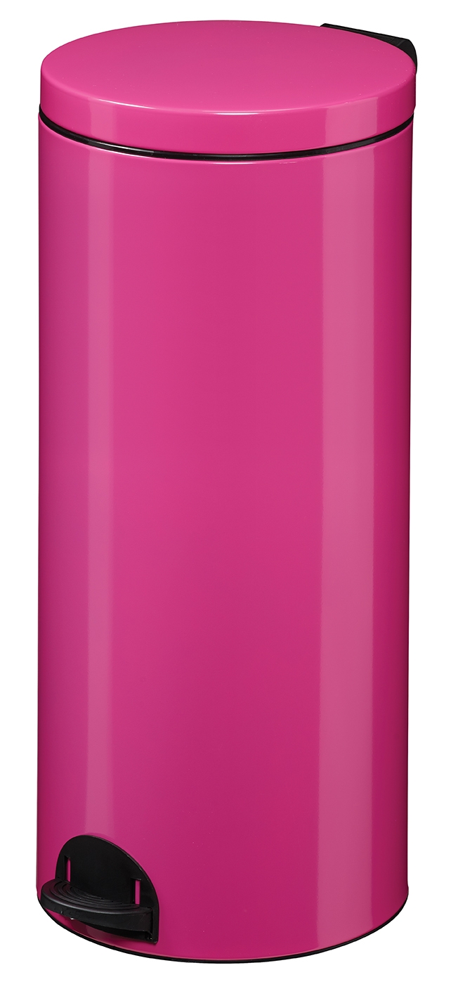 Pink pedal bin 30L