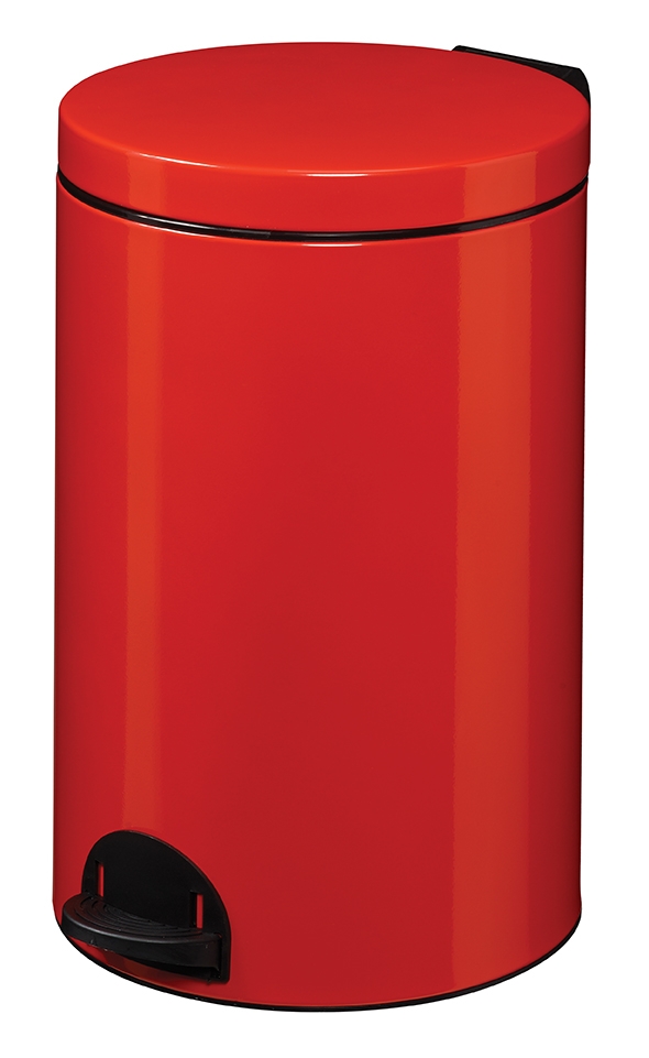 Red pedal bin 20L