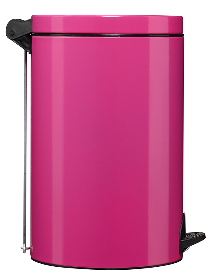 Pink pedal bin 20L