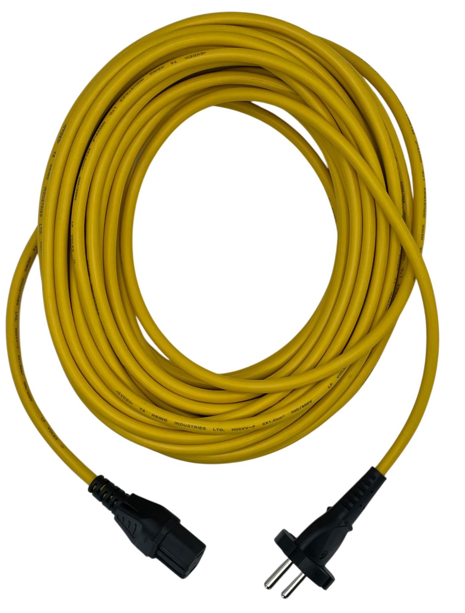 Numatic RSV150 yellow electrical cable plug