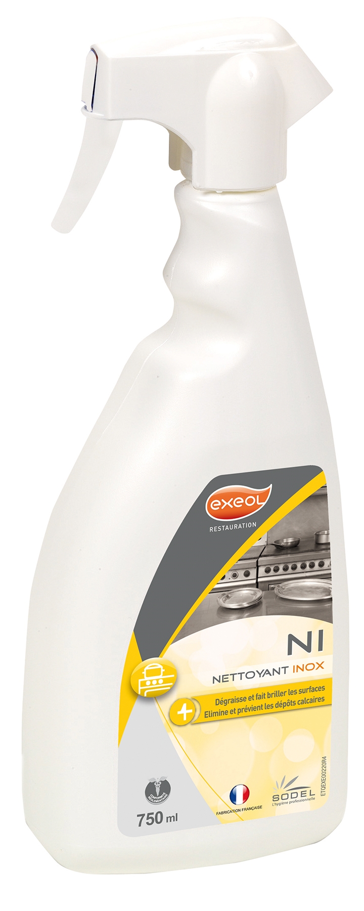 Nettoyant inox Pro - Spray 750 mL 