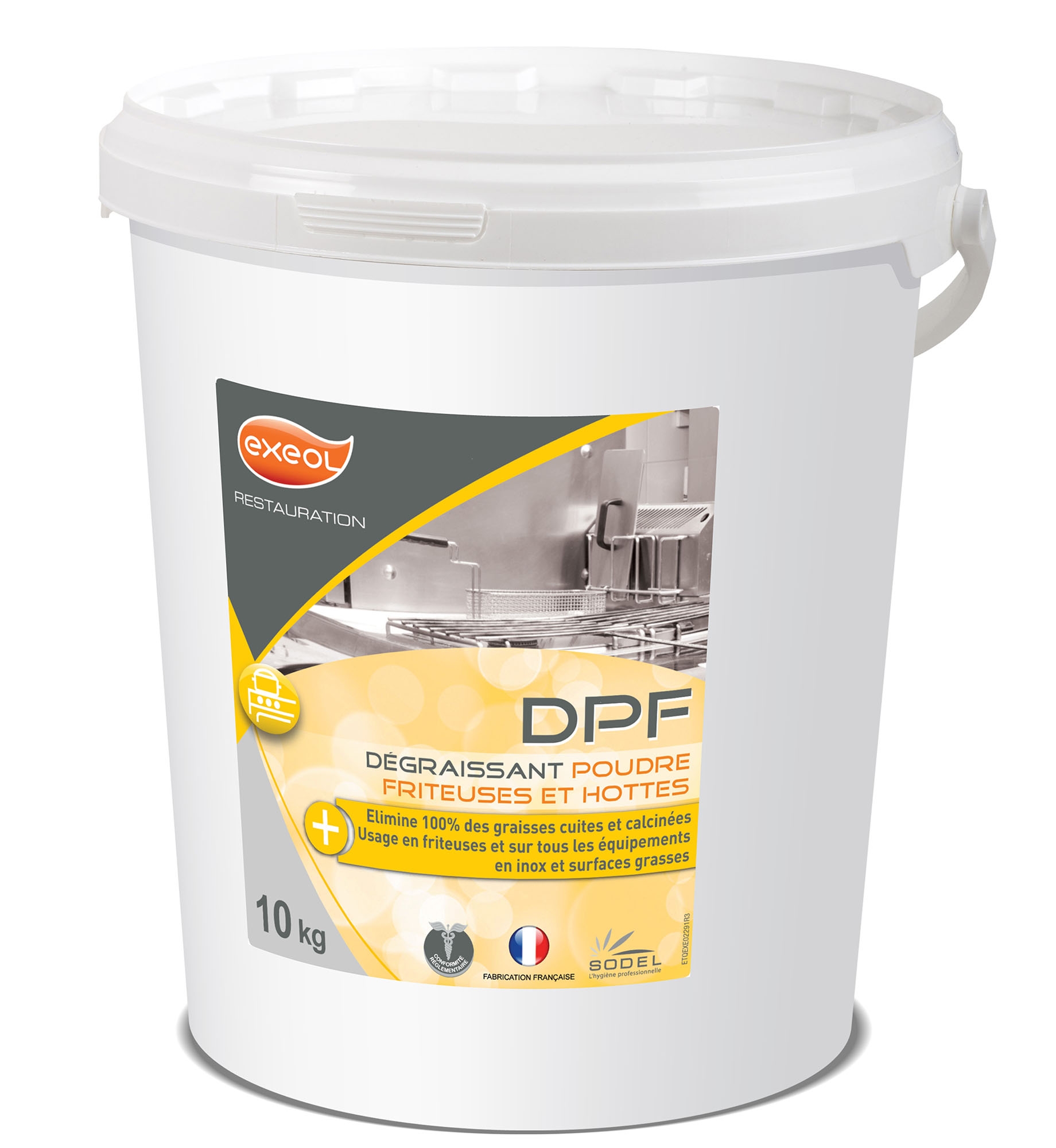Professional fryer degreaser powder 10 kg