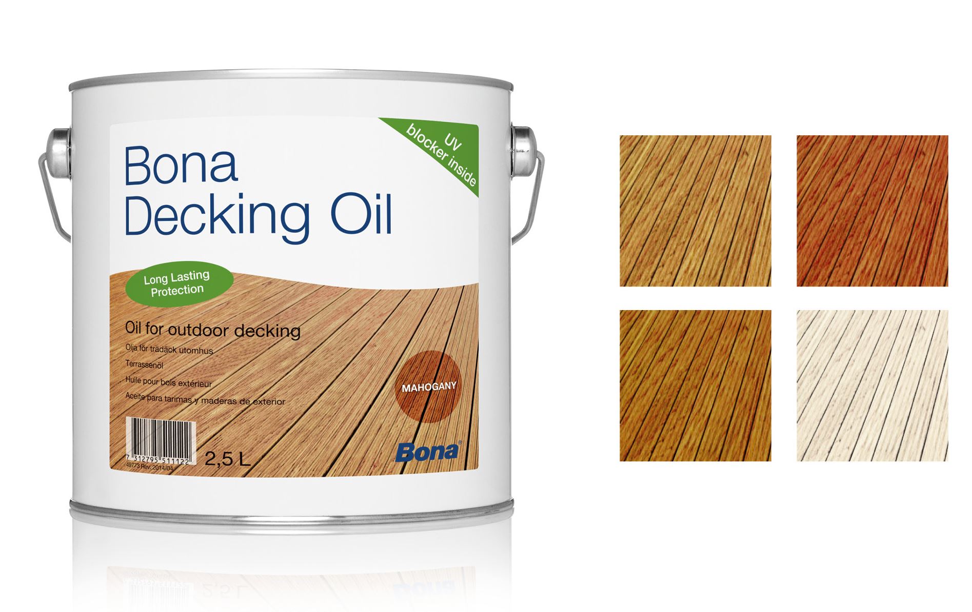 white exterior parquet Bona Oil