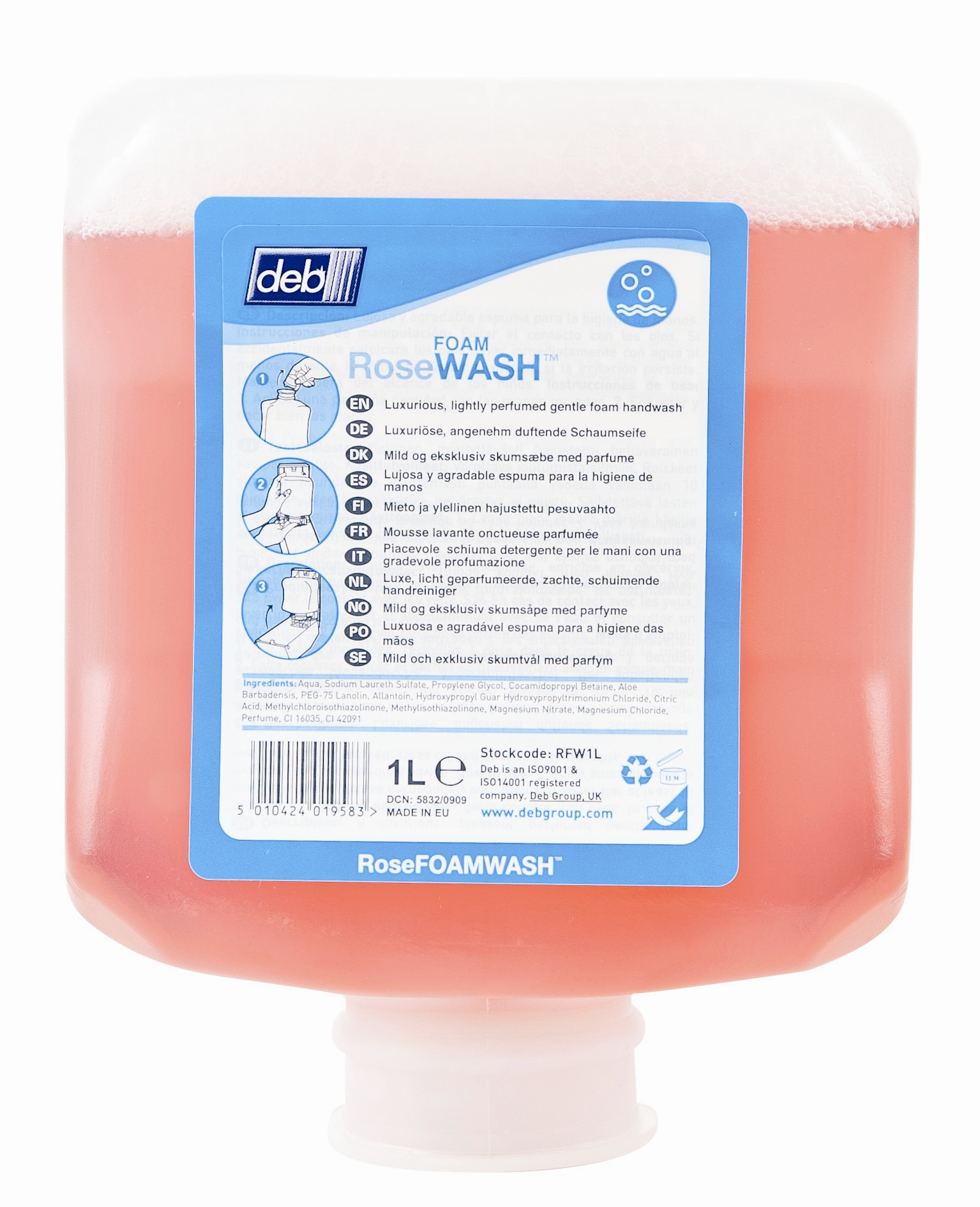 Soap Fo Foam Wash Foam Wash 6x1 L