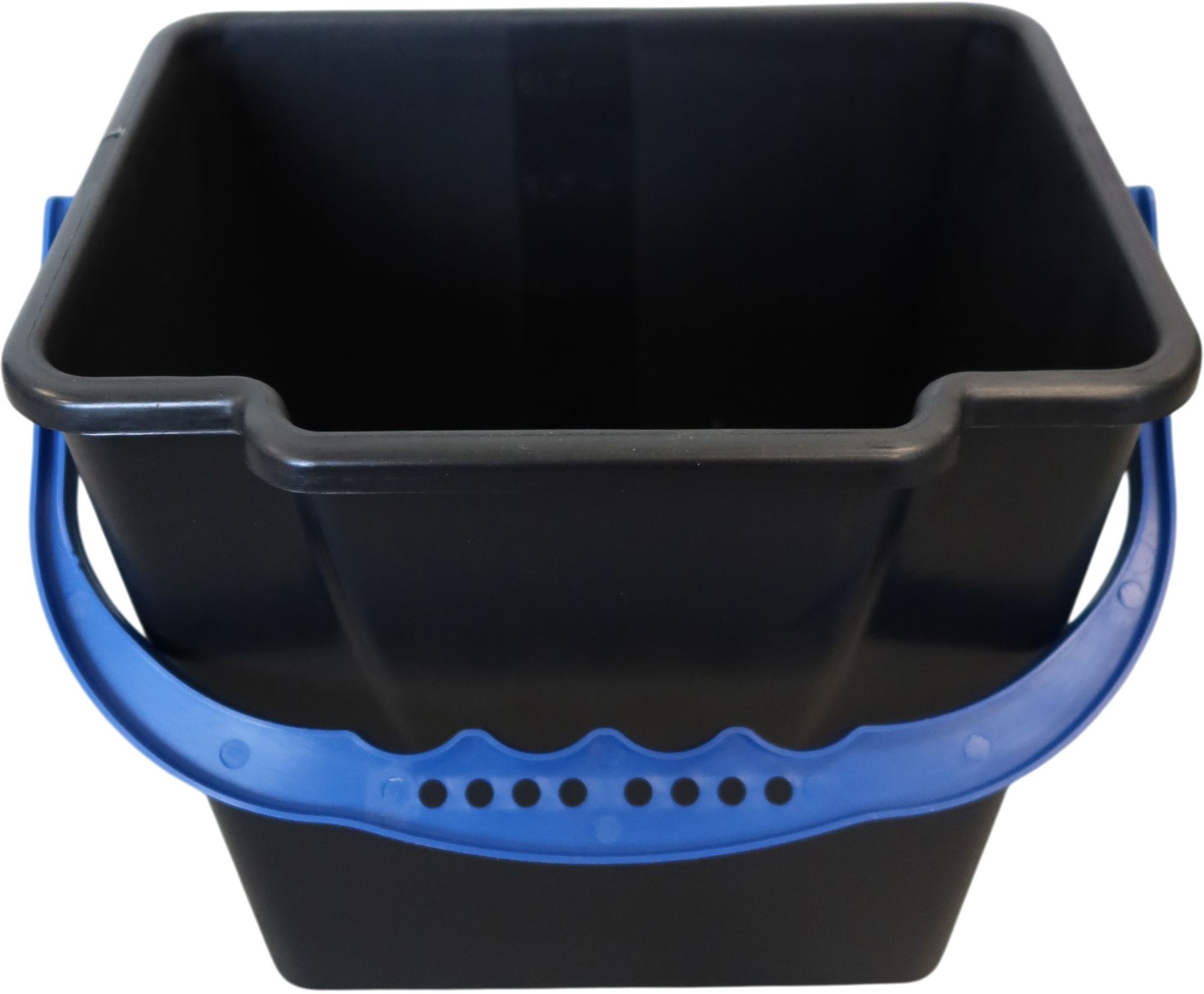 6L blue household trolley bucket