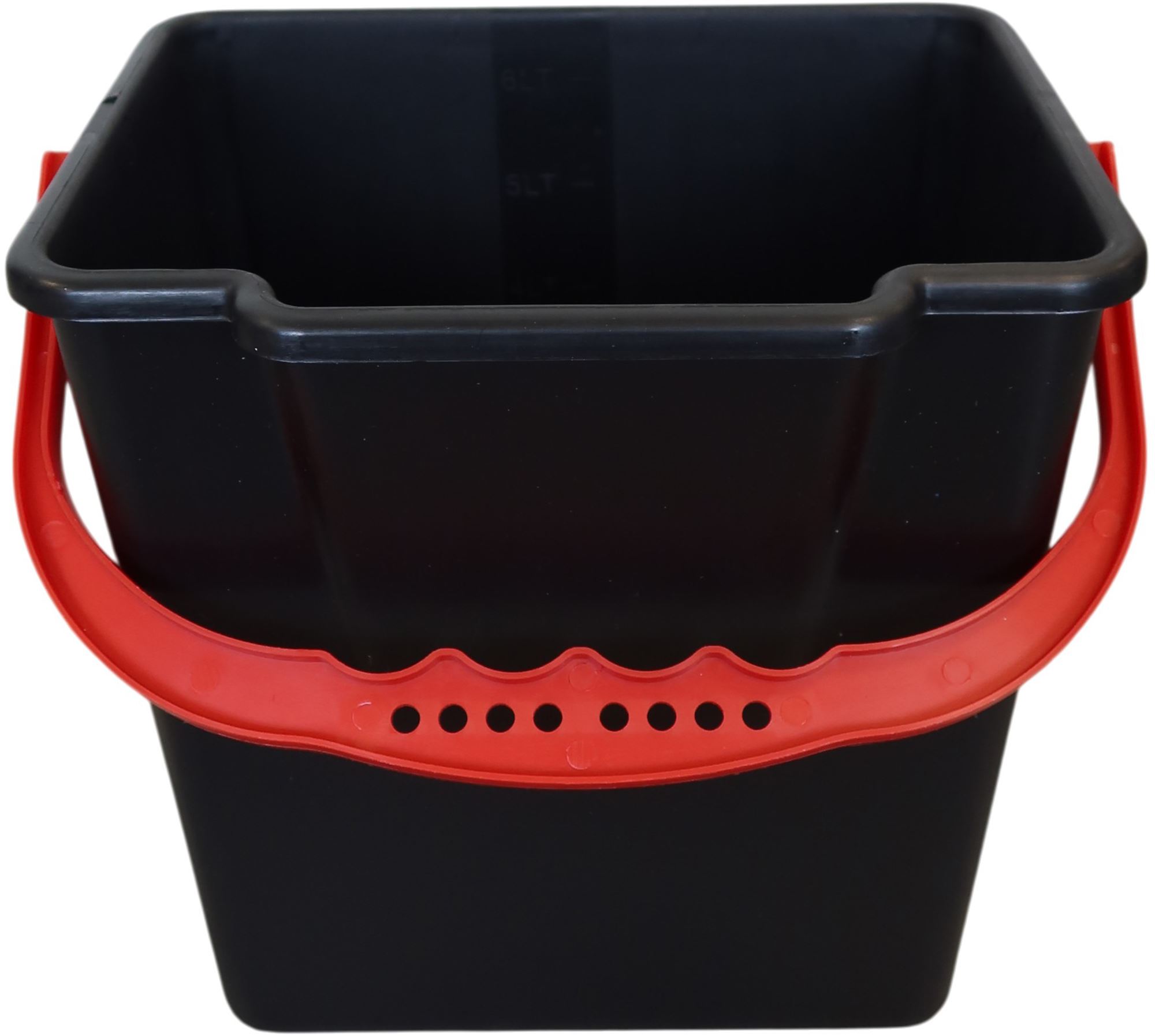 6L red household trolley bucket